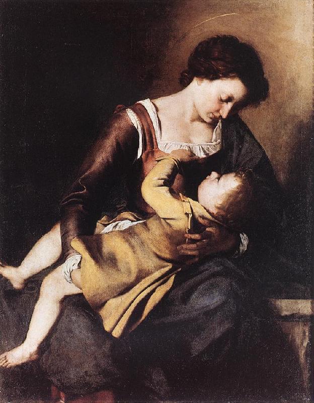 GENTILESCHI, Orazio Madonna dg oil painting image